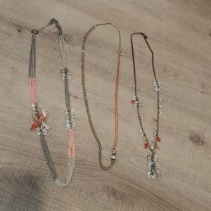 Set of 3 loft necklaces